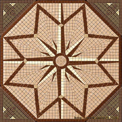  Mosaic, ornament
